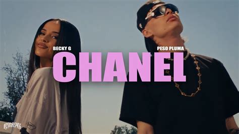 chanel peso pluma letra